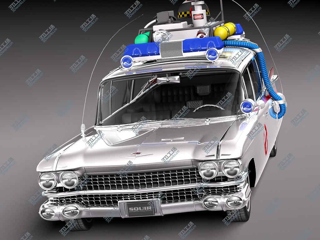 images/goods_img/20210319/3D ECTO-1 Ghostbusters car model/3.jpg